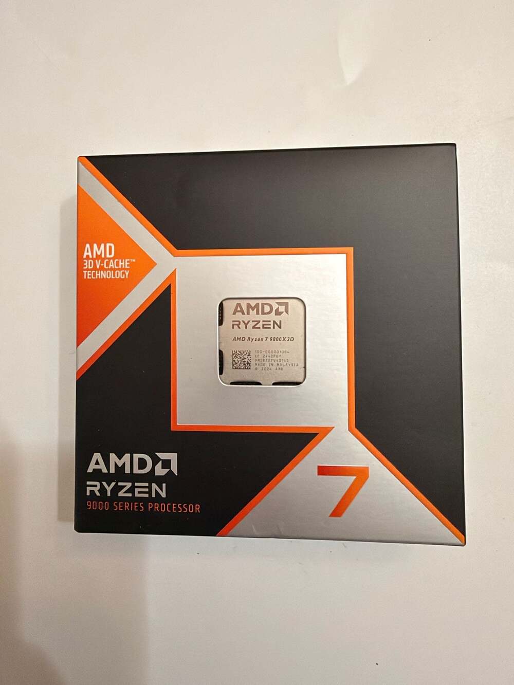 AMD Ryzen 7 9800X3D 8-Core 16-Thread Desktop Processor New Sealed